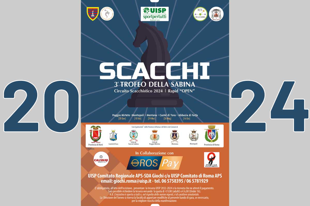 3° Trofeo della Sabina di Scacchi