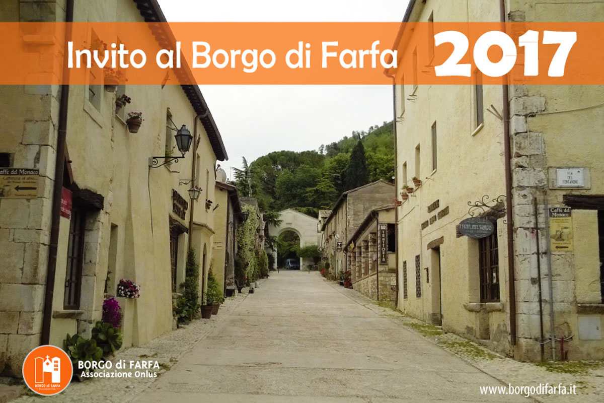 Calendario 2022 "Invito al Borgo di Farfa"