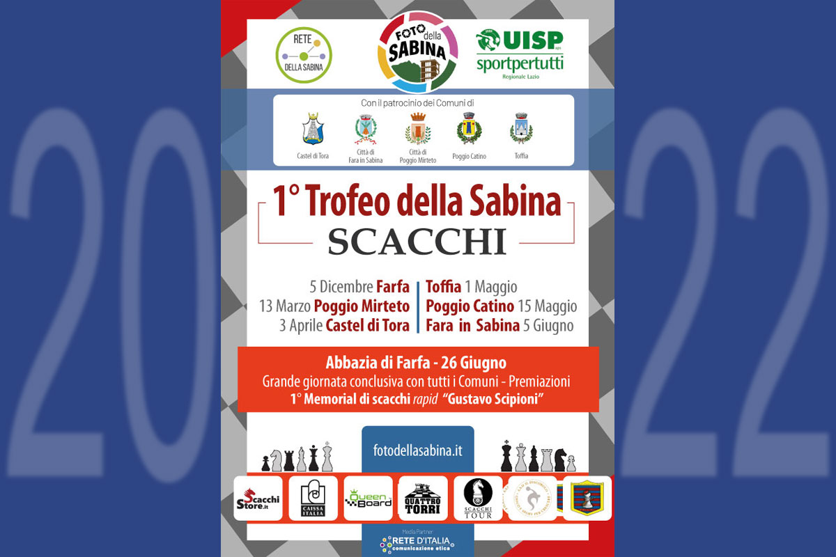 1° Trofeo della Sabina di Scacchi